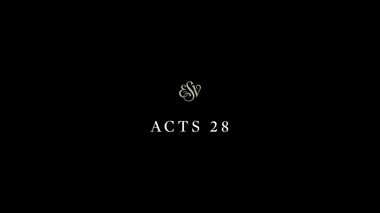 Acts 28 - English Standard Version (ESV)