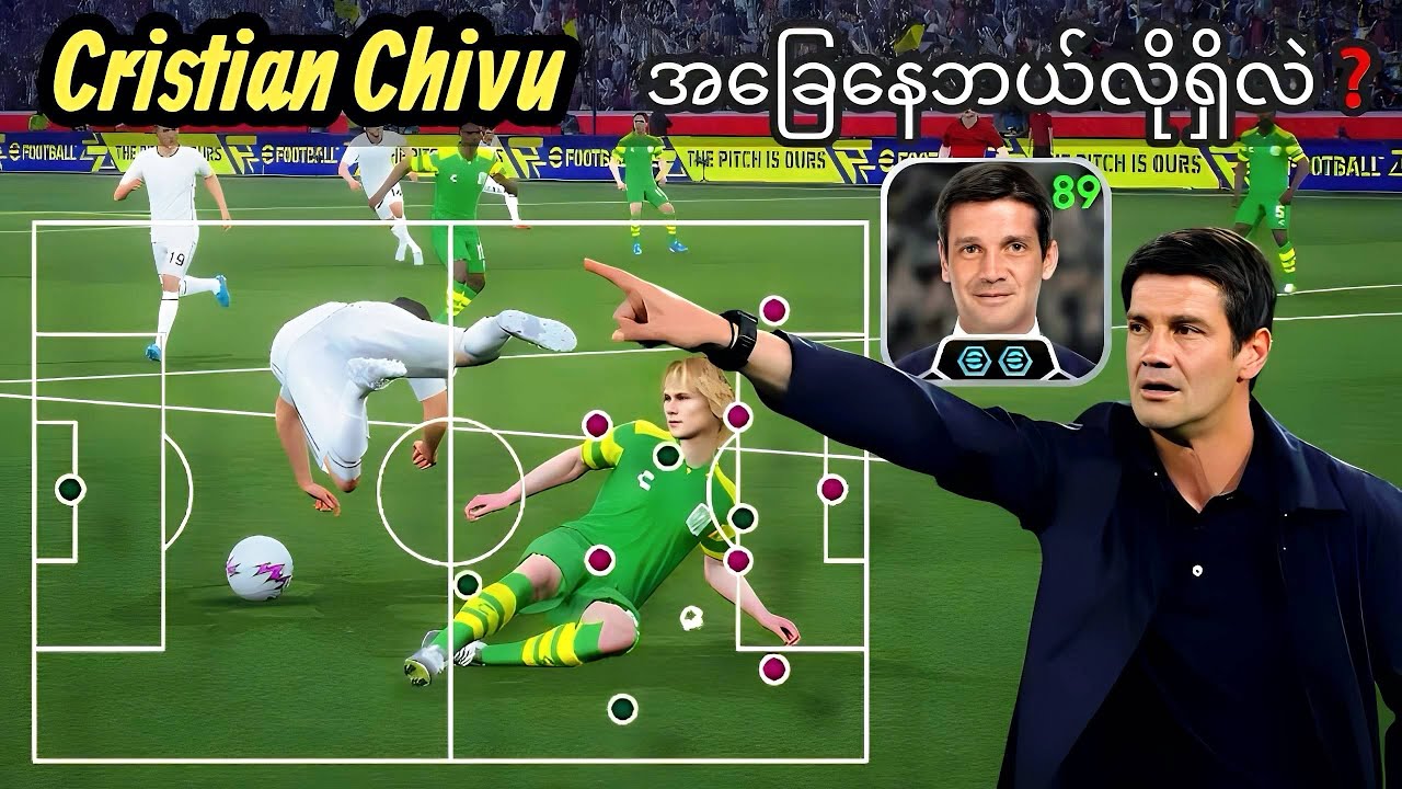 Cristian Chivu ✅ နဲ့ Ingame မှာဆော့ရတဲ့အခြေနေဘယ်လိုရှိလဲ❓Review Video ✔️