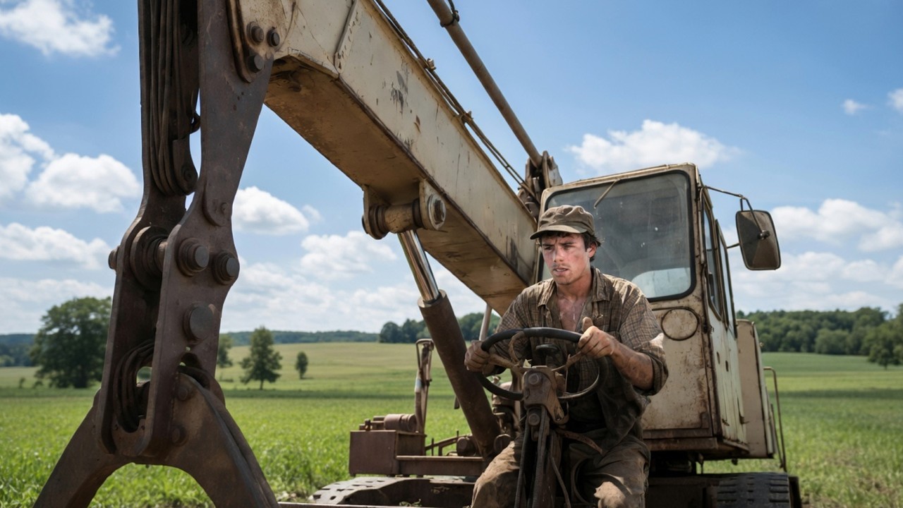 Diesel Stopped in 1984 — His 19-Year-Old Son Started an Old Machine Everyone Had Forgotten