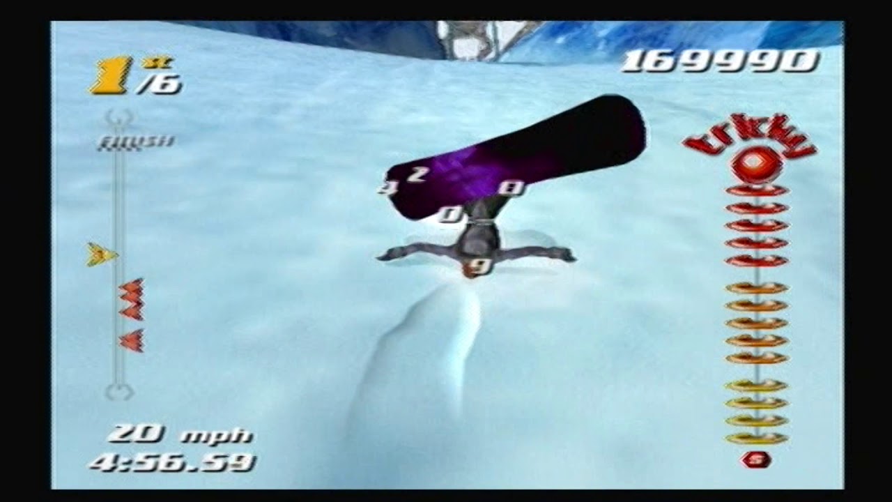 SSX Tricky - Seeiah World Circuit - Alaska Race