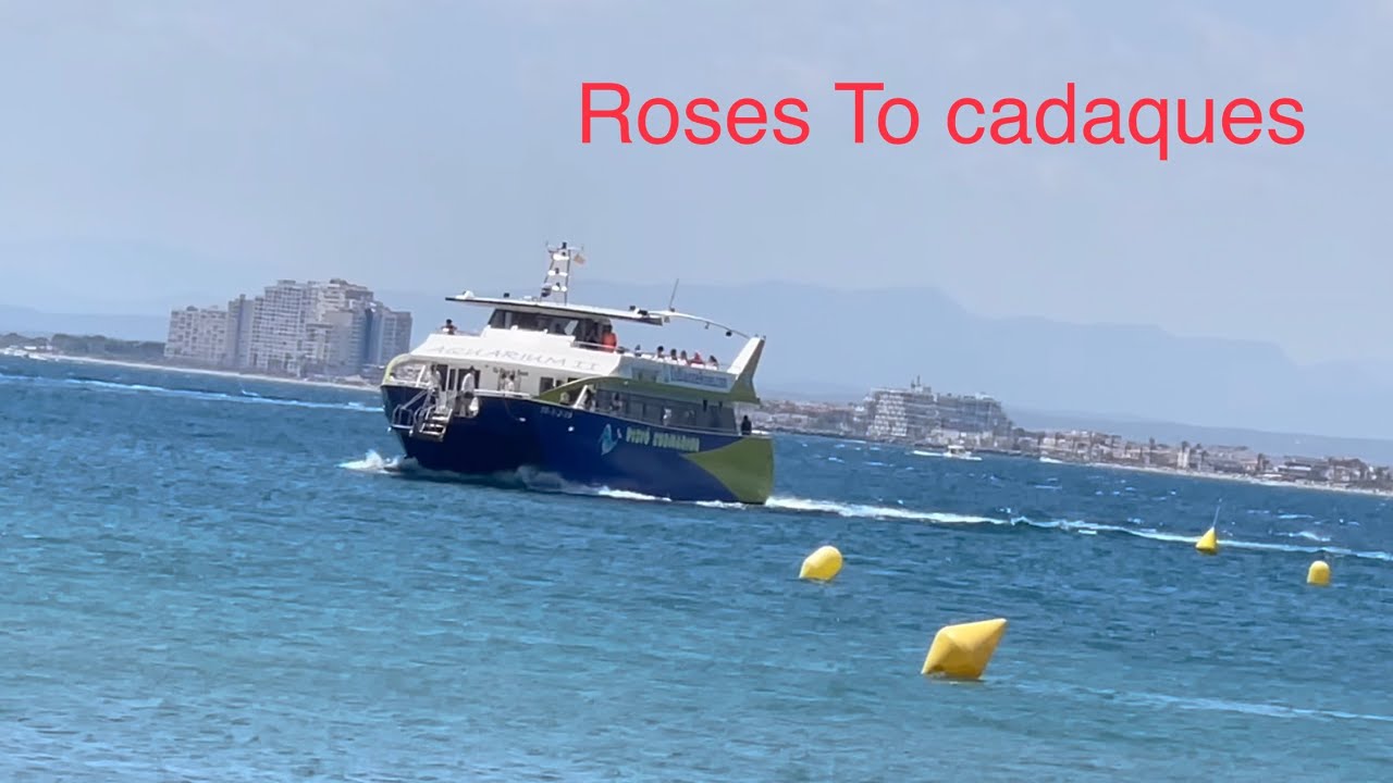 Cadaqués to Roses Boat Trip part3 Costa brava 4K Girona Spain