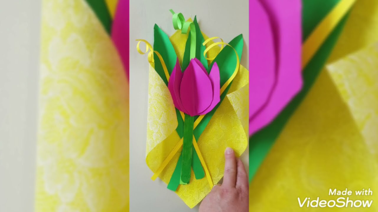 un fiore per la mamma - lavoretto festa della mamma