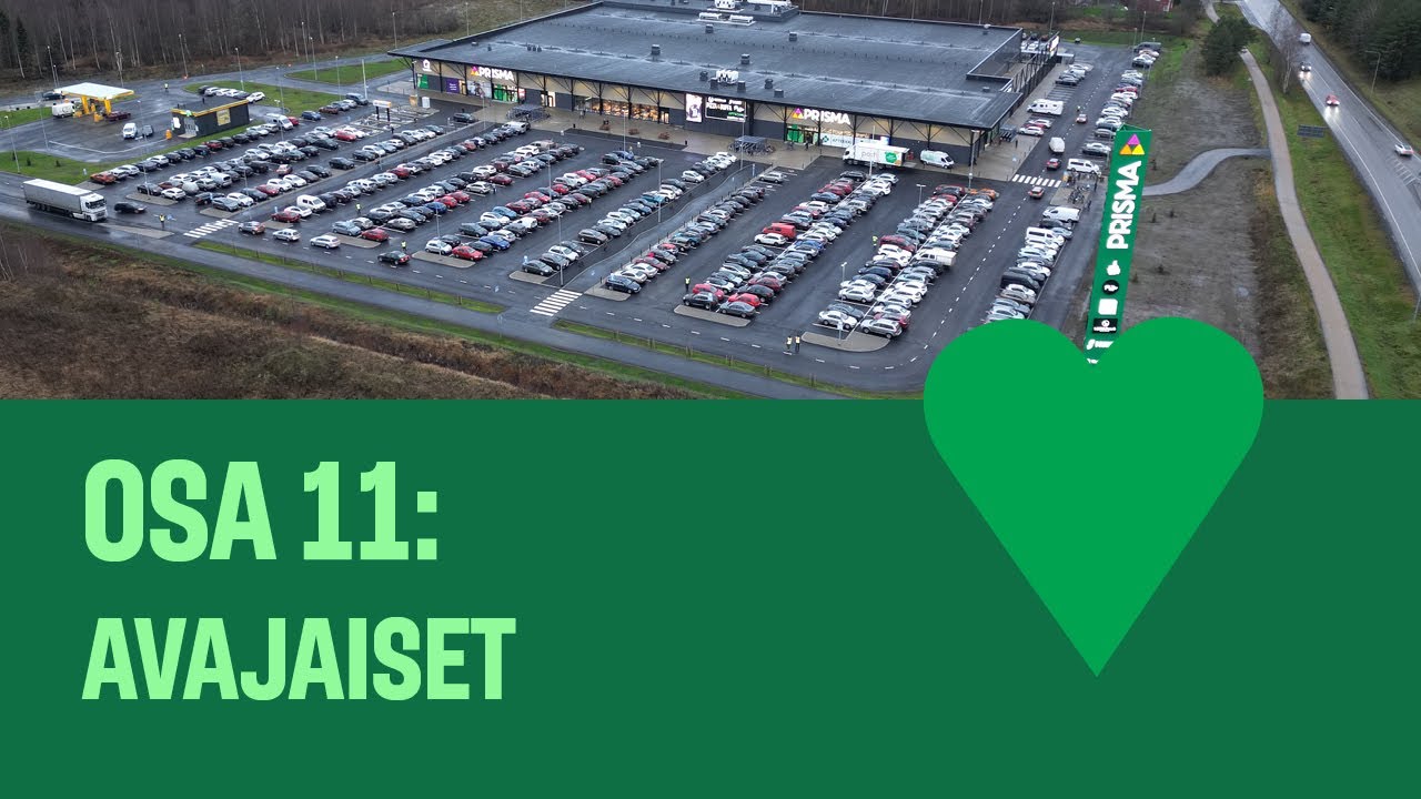 Kohti Raahen Mettalanmäen Prismakeskusta - Avajaiset