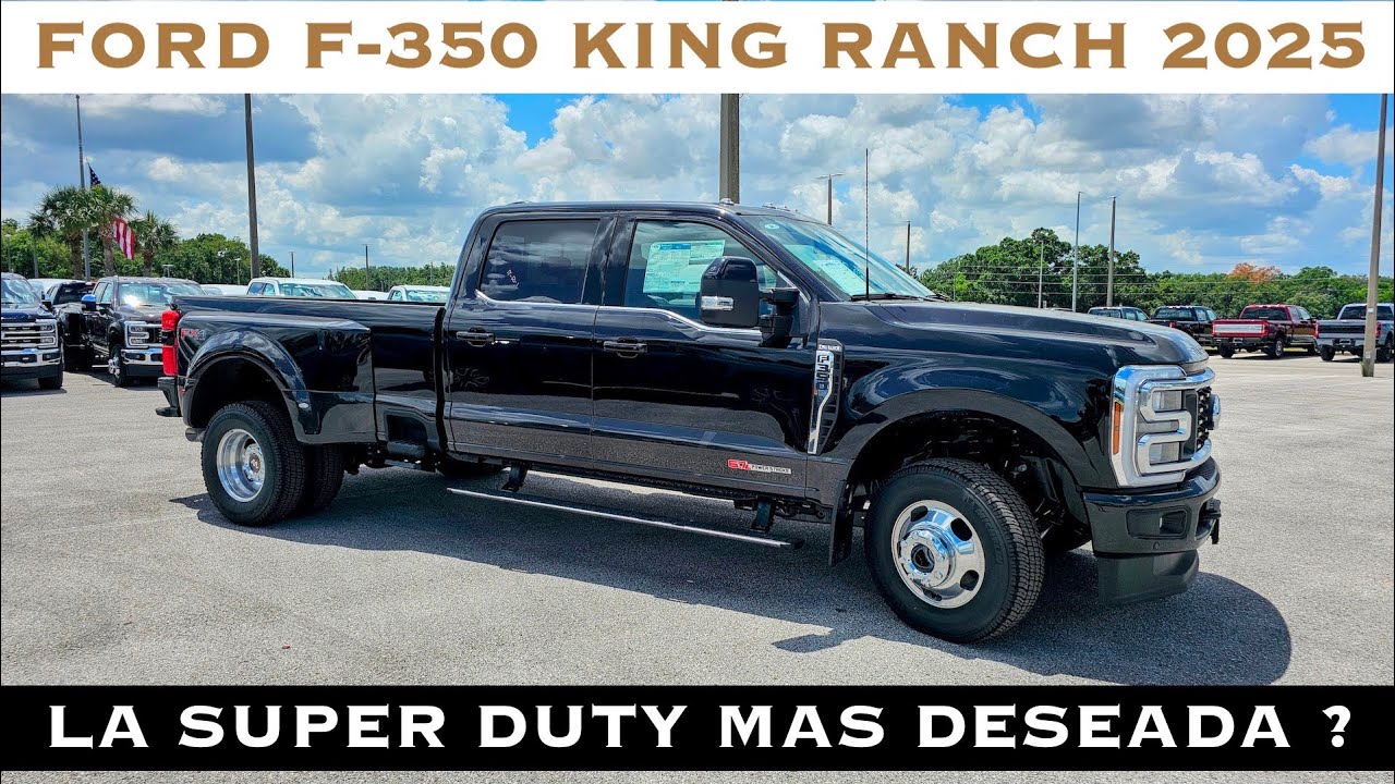 Ford F-350 King Ranch Diesel DRW 2025 - Reseña y Prueba de Manejo POV - La Mejor Super Duty ?