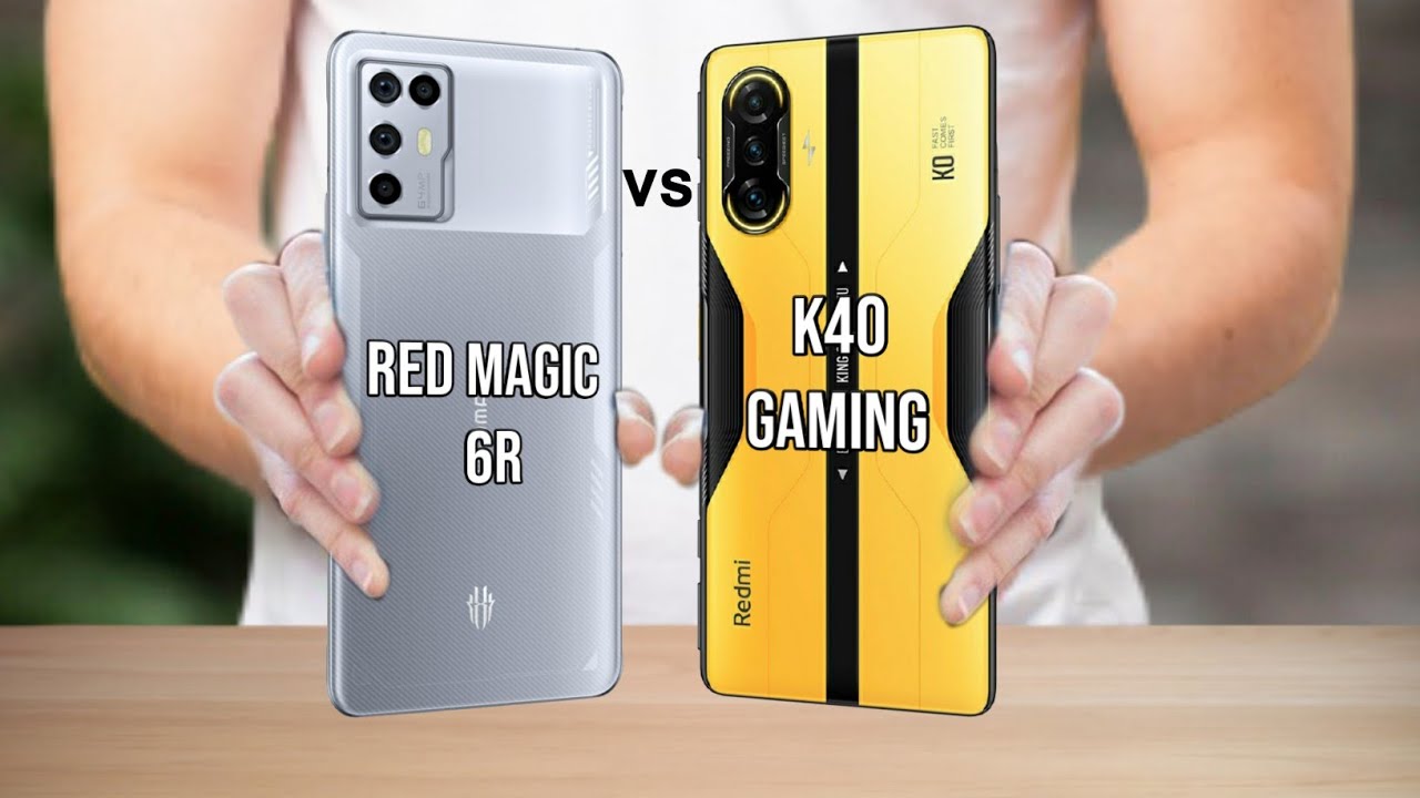 Zte Nubia Red Magic 6R VS Redmi K40 Gaming