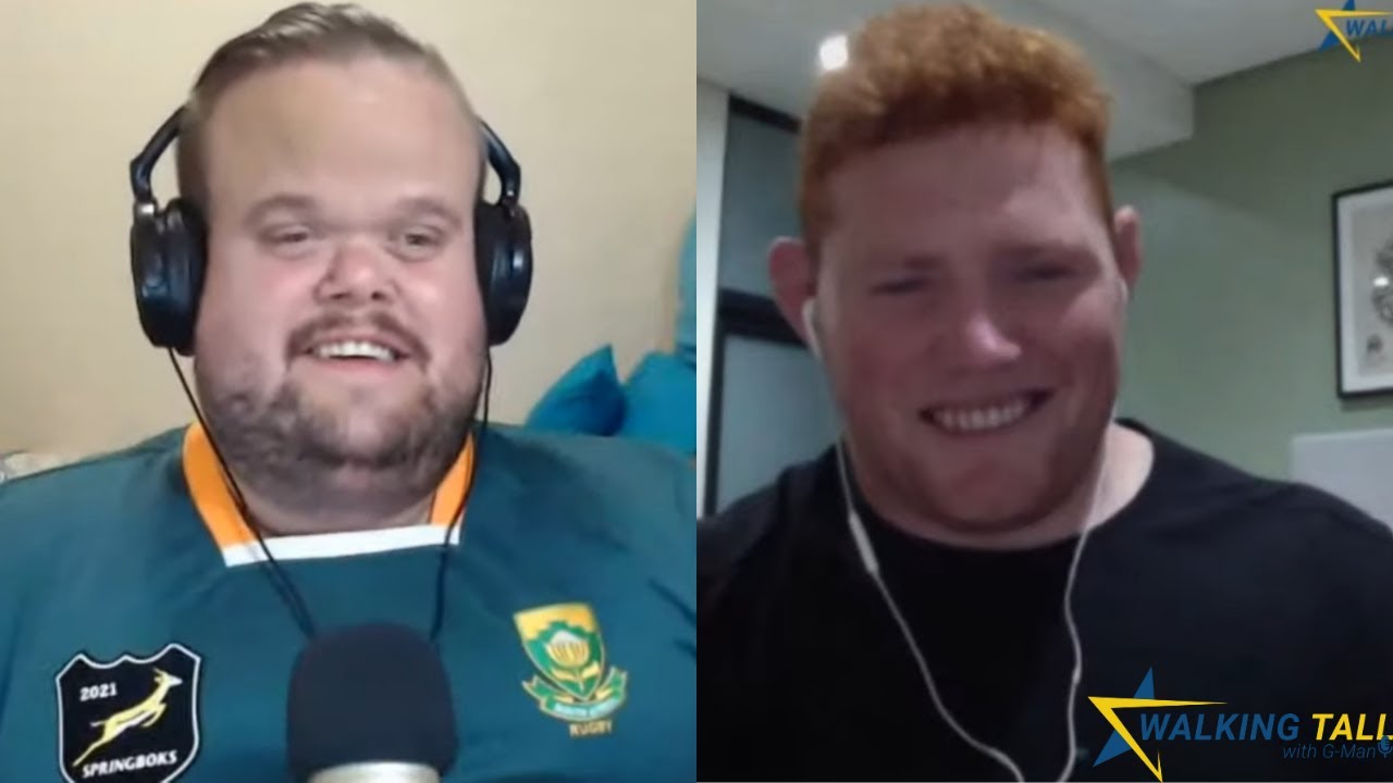 Gareth Mason in conversation with Springbok Steven Kitshoff