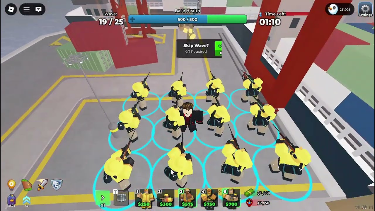 How I Solo Easy Mode? || Tower Defense Simulator Roblox