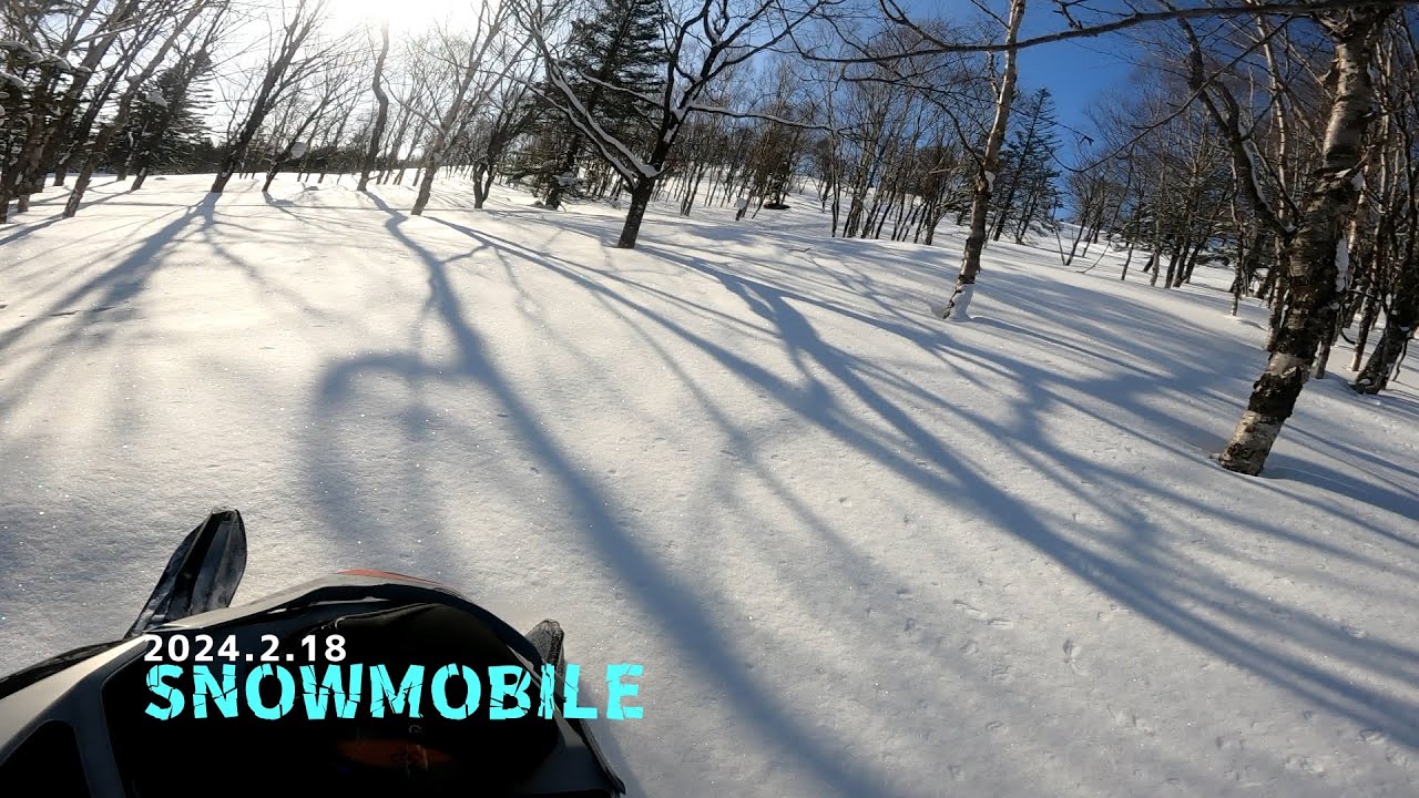 2024 2 18スノーモービル　SNOWMOBILE　ski-doo　polaris　arcticcat