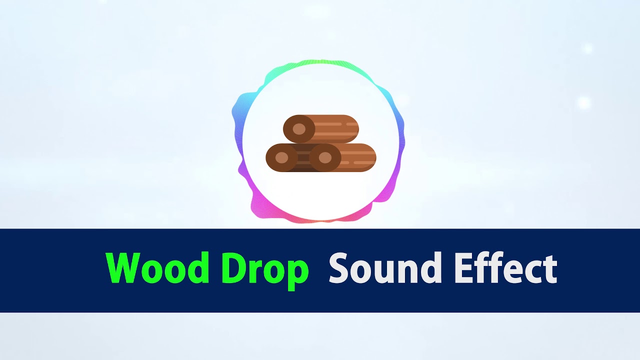 Wood Pile Drop Sound Effect /  Material