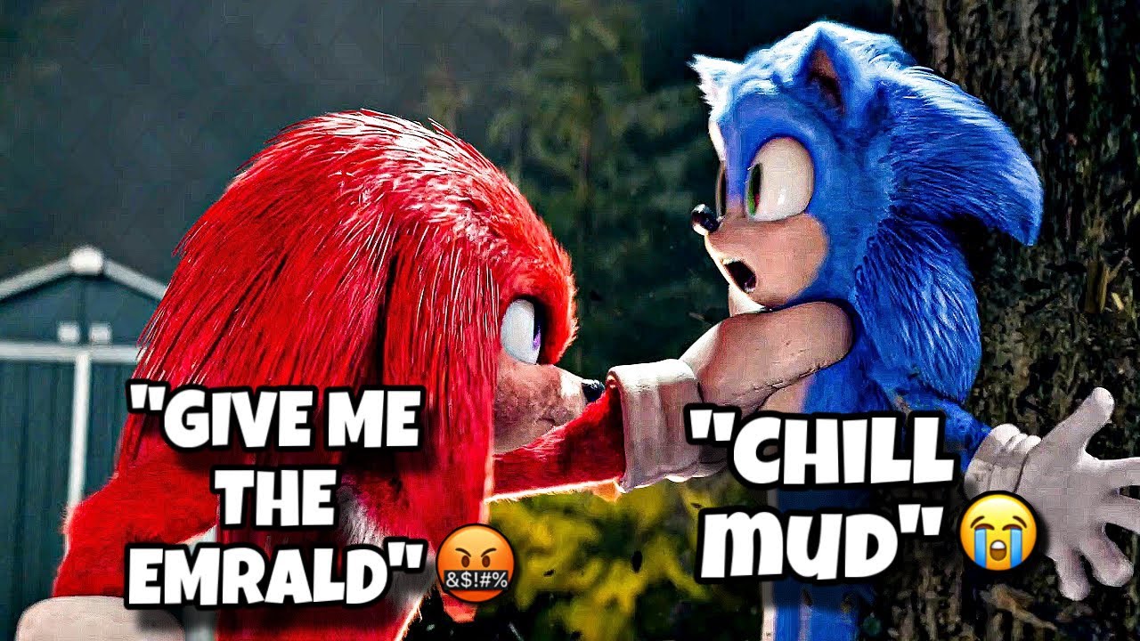The time KNUCKLES BEAT ON SONIC TO STEAL THE MASTER EMRALD