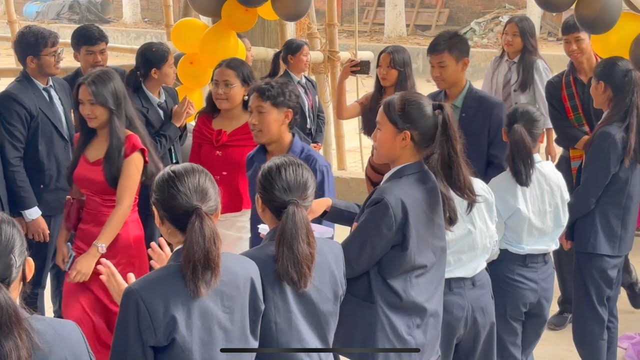 Farewell celebrations /1st February-2024-25/ Montfort higher secondary school- Tripura ( Agartala )