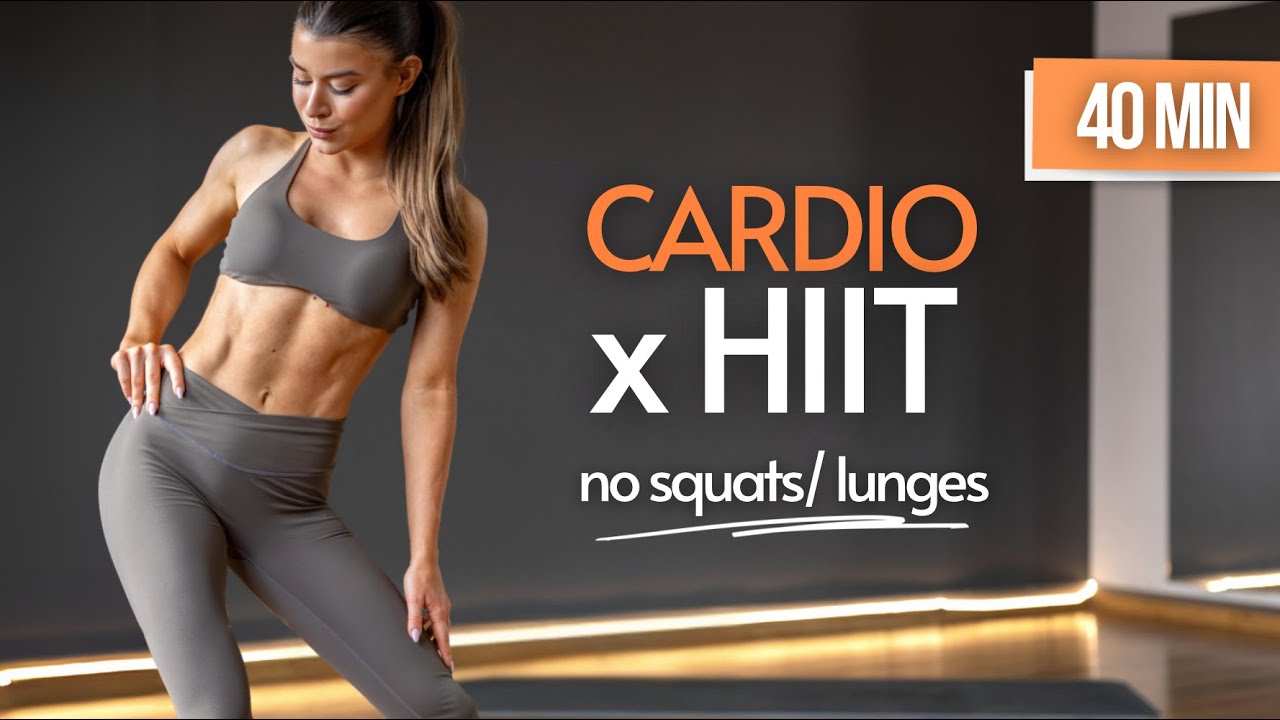 40 MIN ALL STANDING CARDIO HIIT 🔥💦 No Squats No lunges NO REPEATS | FULL WORKOUT Trening na stojąco
