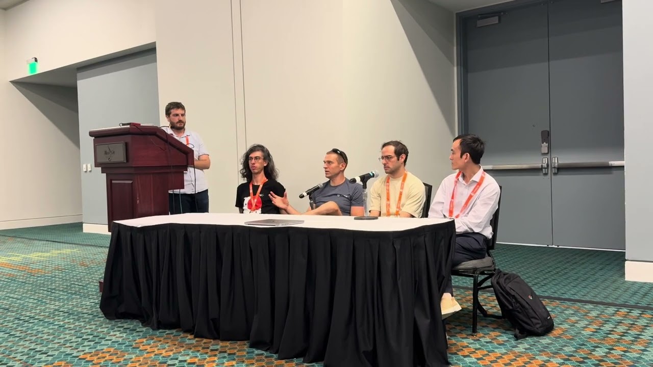 CVPR 2025 EP7 Roundtable Discussion Joel Simon, Matthias Niessner, Nataniel Ruiz, Du Tran