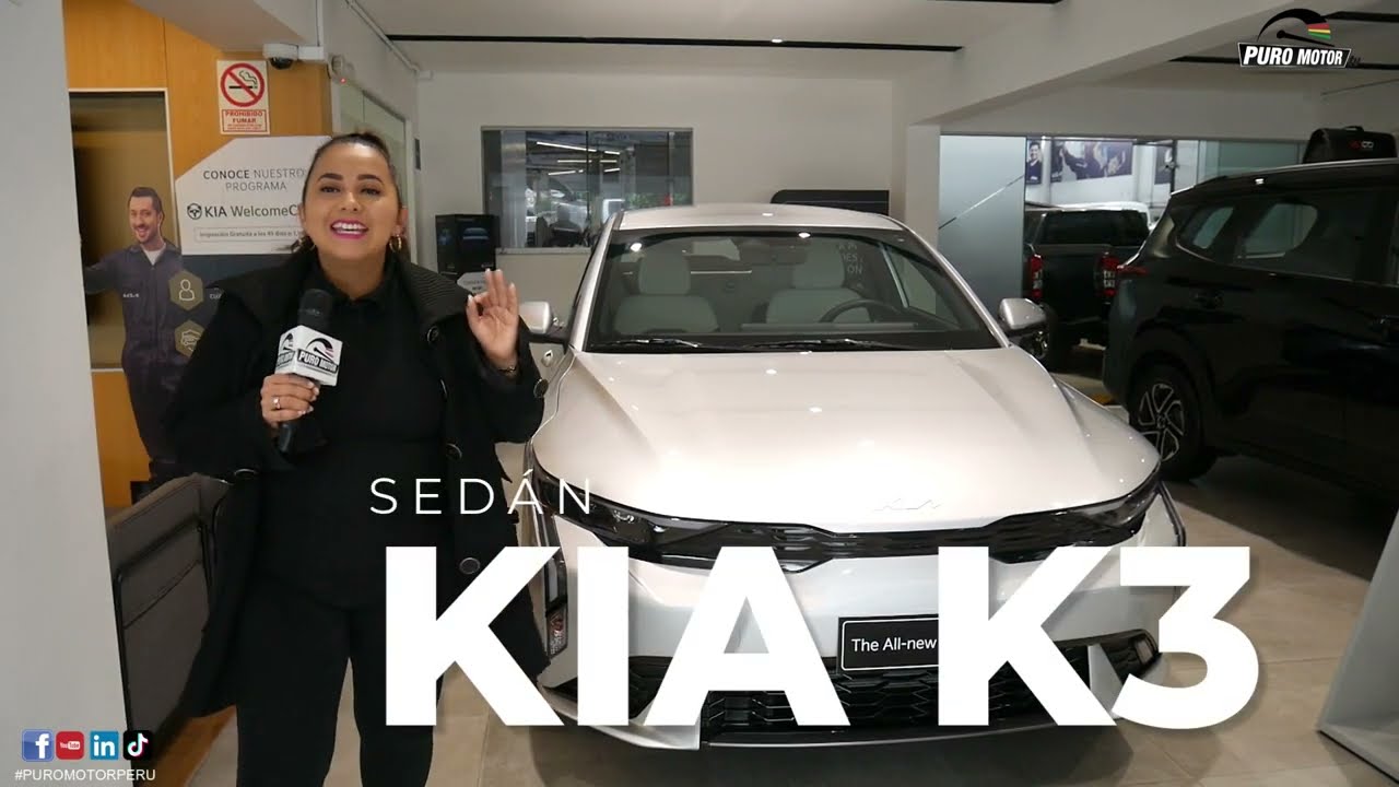 Wigomotors nos muestra el KIA K3 SEDAN diseño a detalle