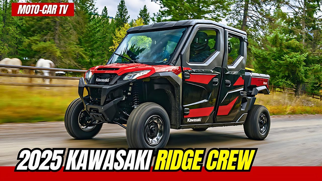 The RIDGE CREW's Secret Weapon: Kawasaki's Inline 4-Cylinder UTV Engine!