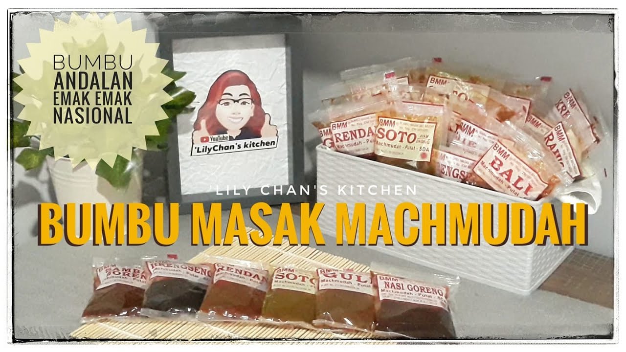 BUMBU MASAK MACHMUDAH (BUMBU ANDALAN EMAK-EMAK NASIONAL) || 'LILY CHAN'S KITCHEN