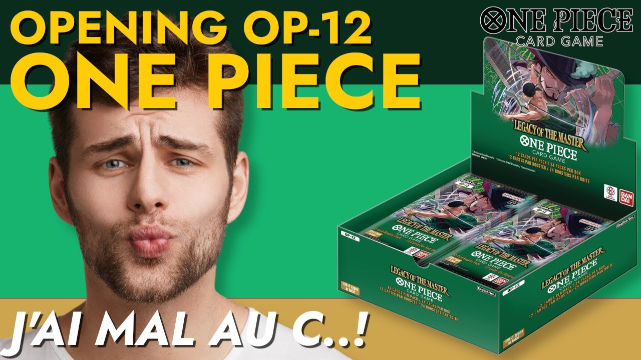 👉 Ouverture Display One Piece Card Game OP-12 | L’Héritage du Maître Booster Box EN