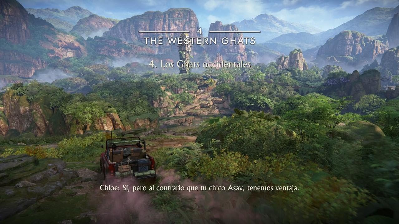 Uncharted: El Legado Perdidomisión regreso a casa