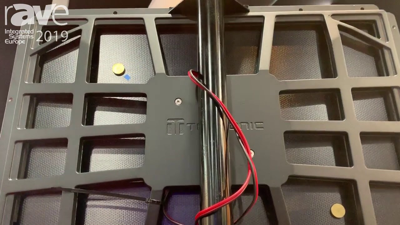 ISE 2019: Tectonic Audio Labs Features DML10 Distributed Loudspeaker on the Hyperactive Stand