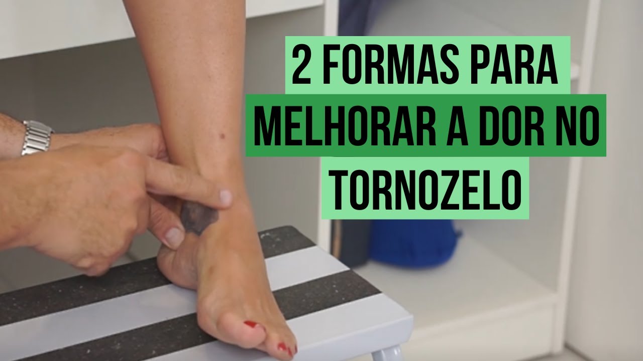 😯 Torceu o tornozelo, veja  2 formas para melhorar a dor