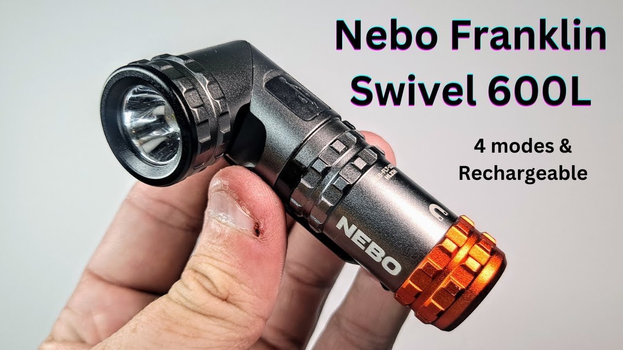 Перезаряжаемый фонарик Nebo Franklin Swivel 600L