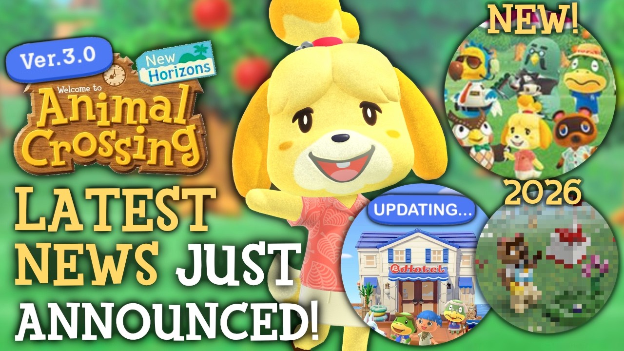 All Animal Crossing News JUST Announced This Week!