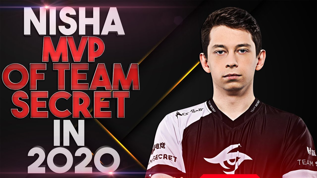 Nisha &ndash; MVP of Team Secret in 2020 &ndash; Best Plays Dota 2