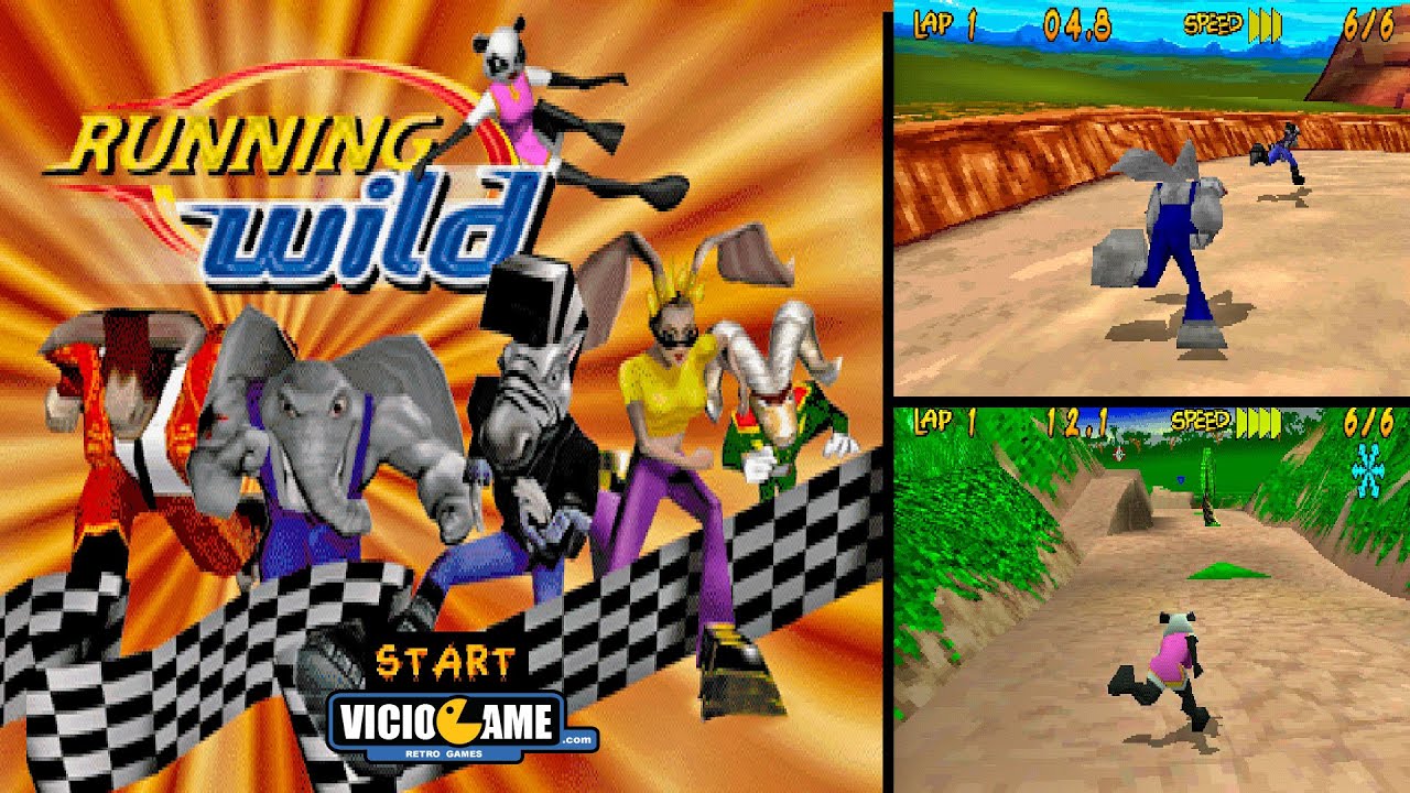 🎮 Running Wild (PlayStation) Longplay | No Commentary