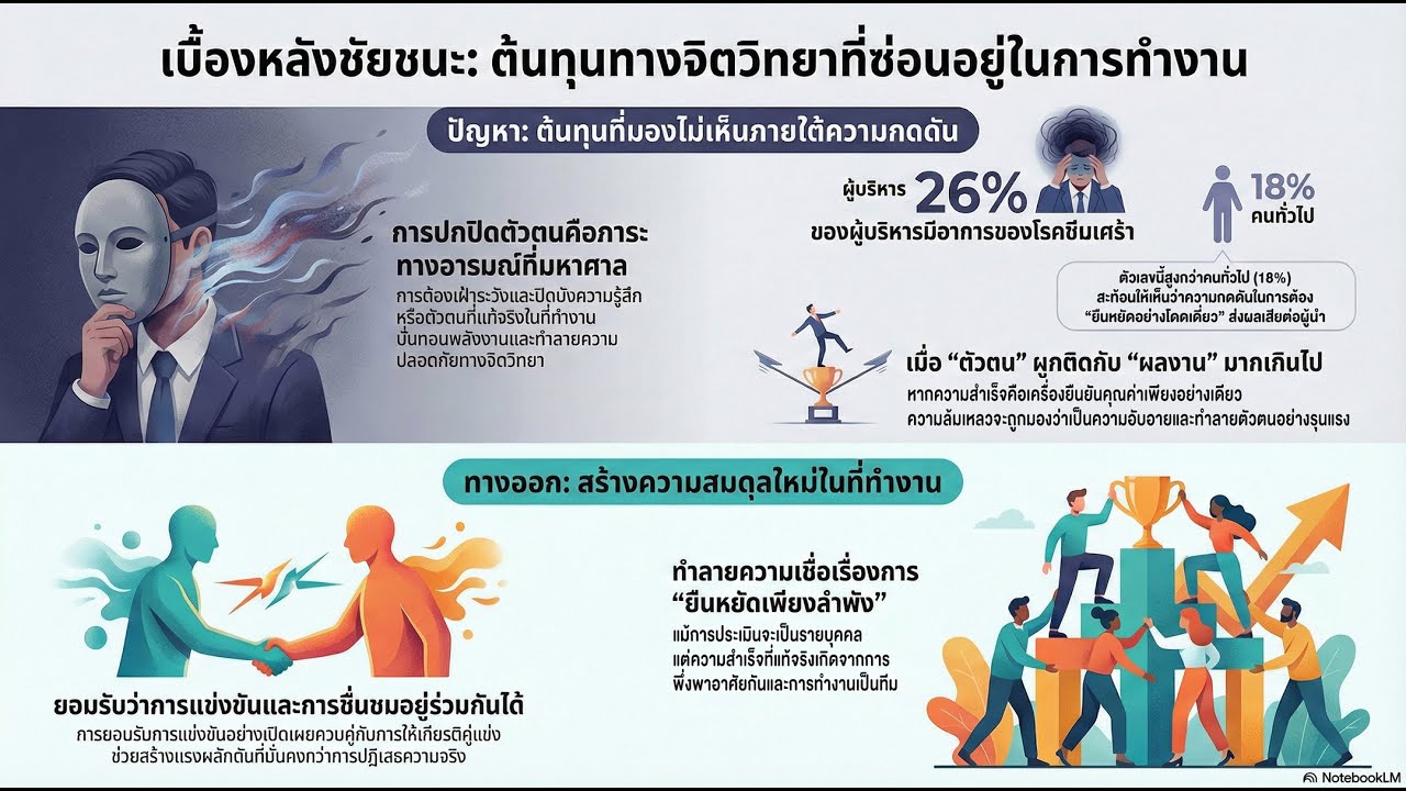 The Hidden Cost of Success ทำไมยิ่งสำเร็จยิ่งโดดเดี่ยว? เจาะลึกความจริงที่ซ่อนอยู่หลังหน้ากากคนทำงาน