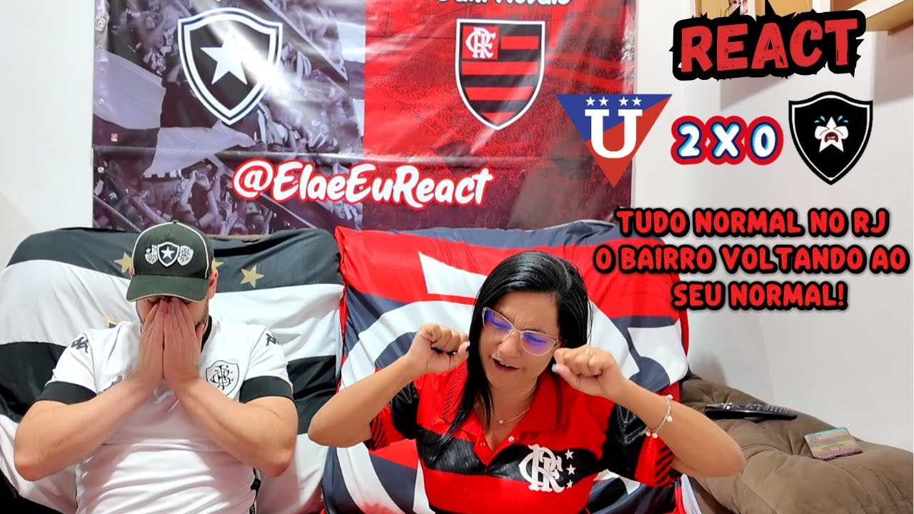React da eliminação do Botafogo que perdeu por 2x0 para LDU em Quito, deu ruim para o Bairro!