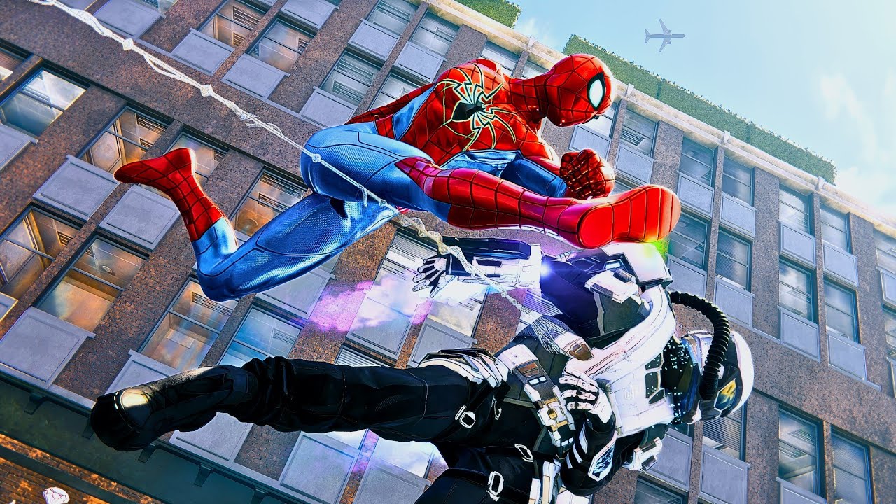 Spider-Man PS4 | Clean Gameplay, Heavy Damage