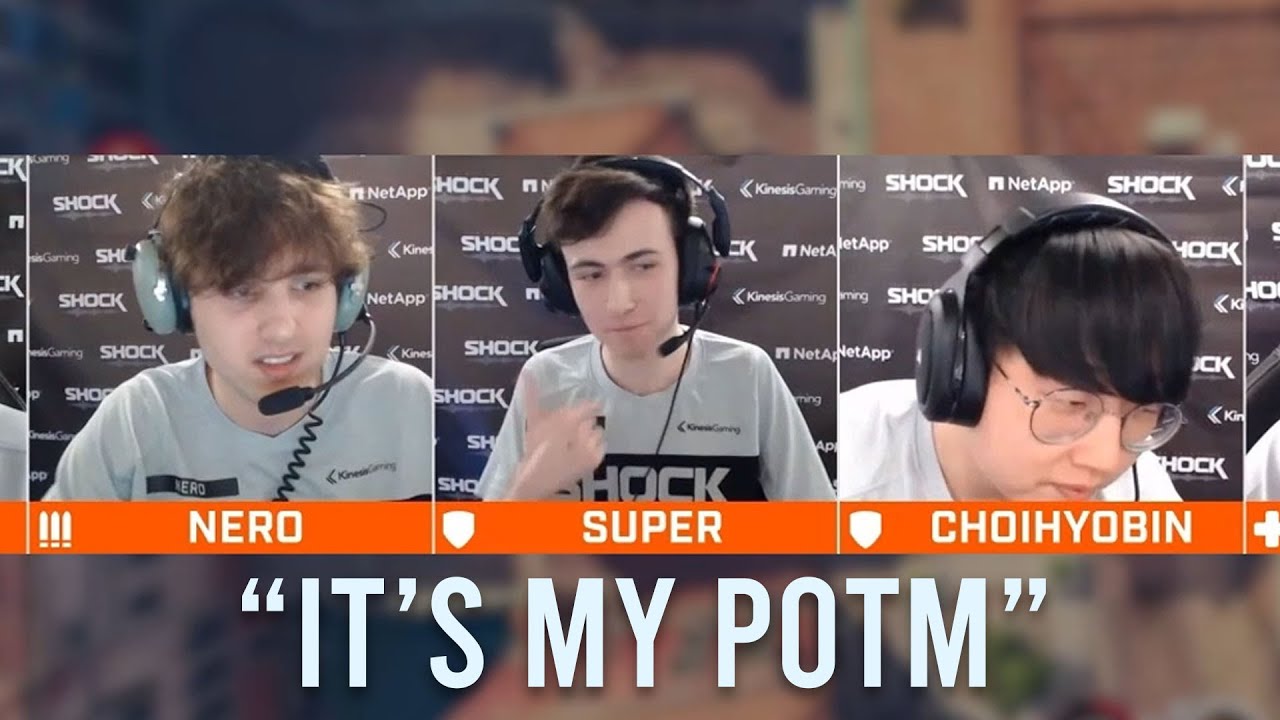 "It's my player of the match, for sure" (overwatch league comms)