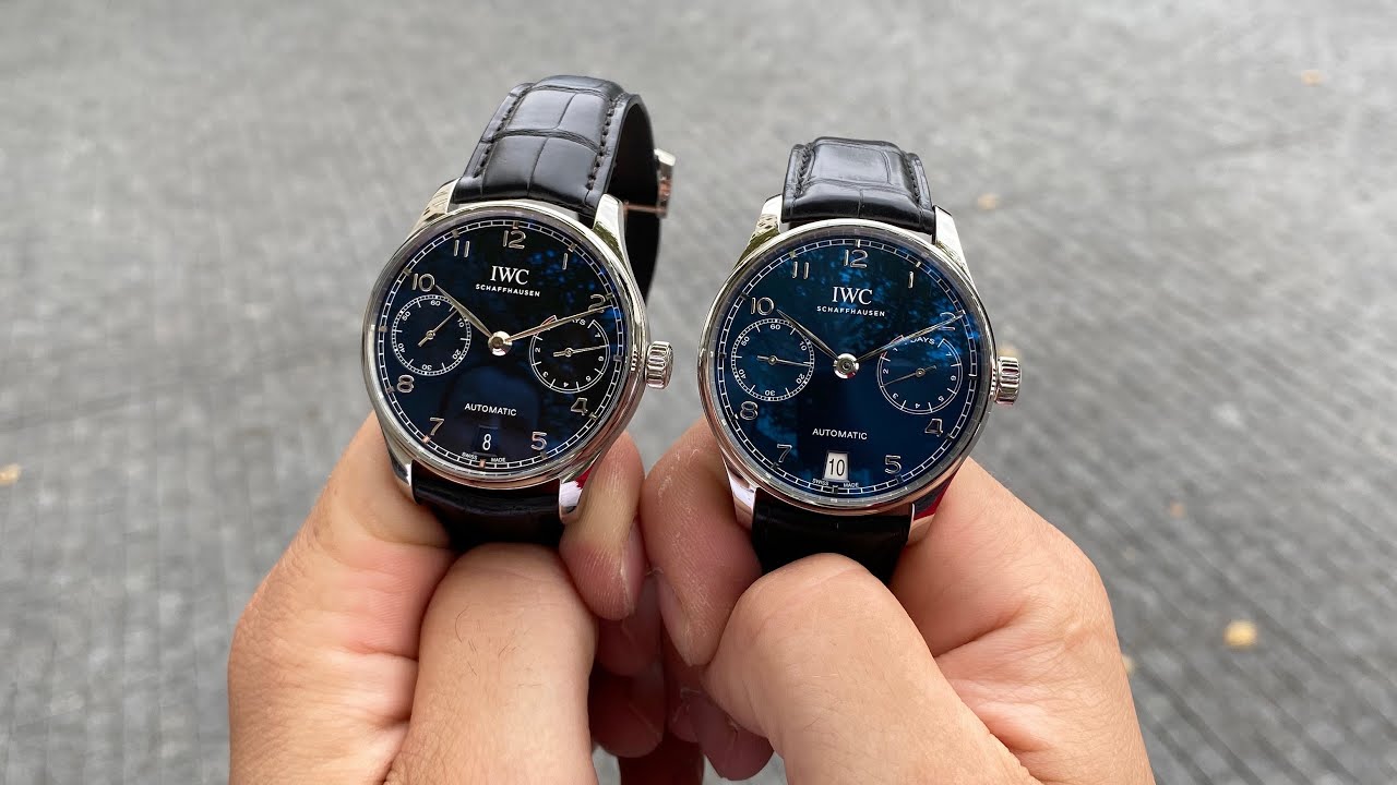 IWC Portugieser 42 blue & black