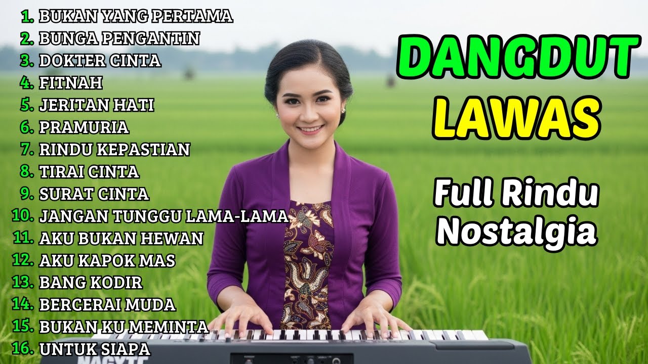 MEGA MUSTIKA - BUKAN YANG PERTAMA - DANGDUT NOSTALGIA DANGDUT LAWAS 80 90an ENAK DIDENGAR