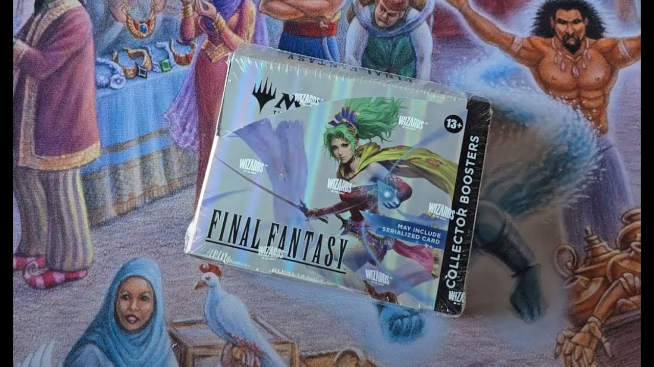 Открытие моей первой коллекционной коробки Final Fantasy