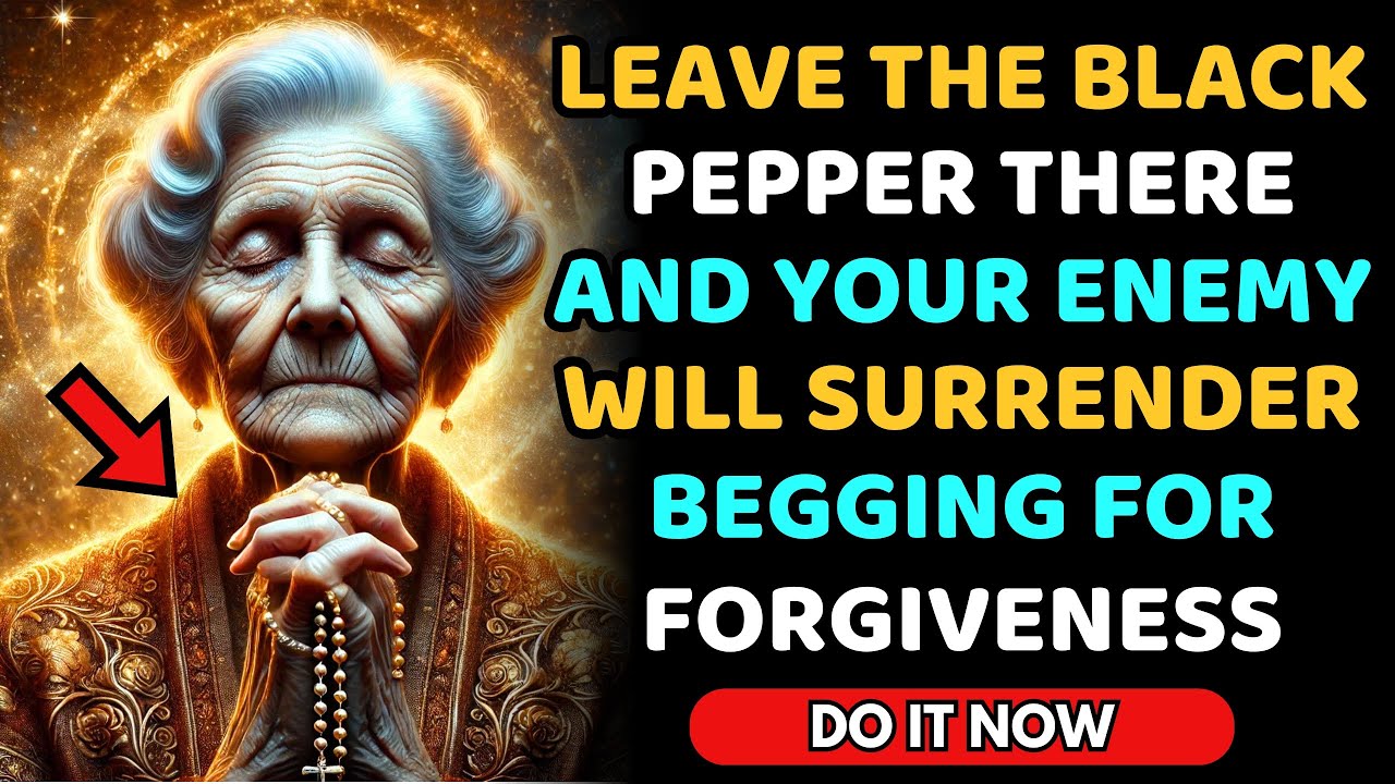 PUT BLACK PEPPER HERE and Watch Your Enemy Instantly Regret Everything! (Buddhist Secret Revealed)