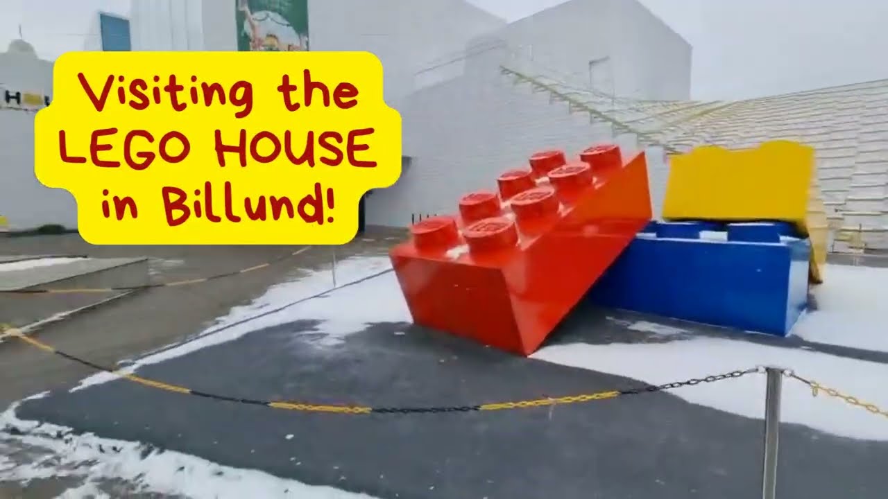 VISITING THE LEGO HOUSE IN BILLUND! Full roomtour