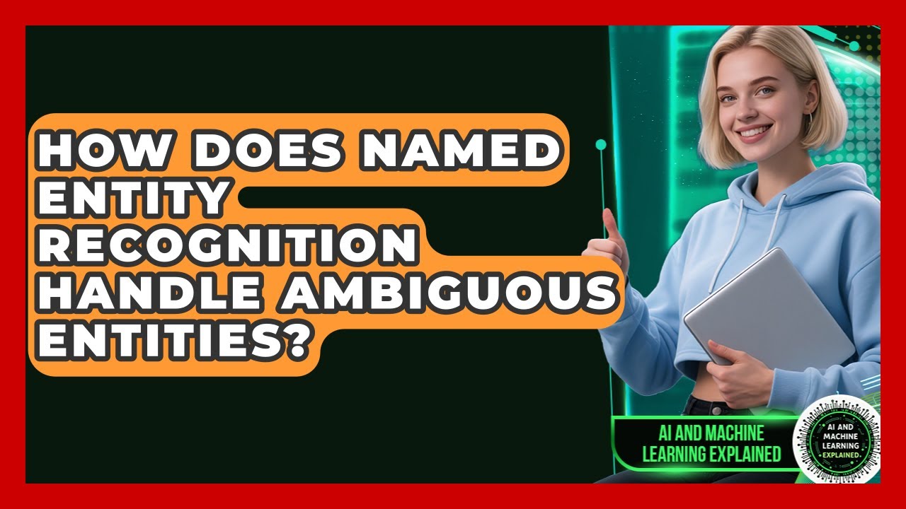 How Does Named Entity Recognition Handle Ambiguous Entities? - AI and Machine Learning Explained