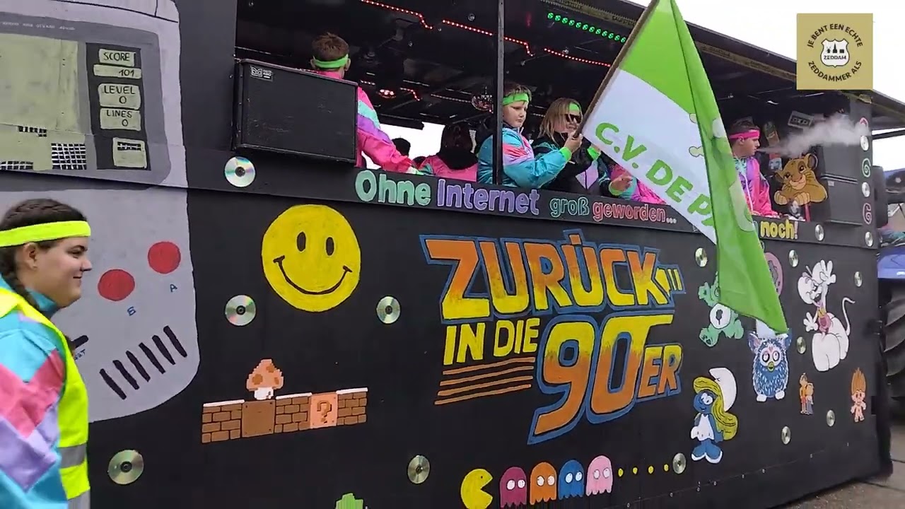 Carnaval Zeddam 2026 , Met carnaval vereniging de Paverts 