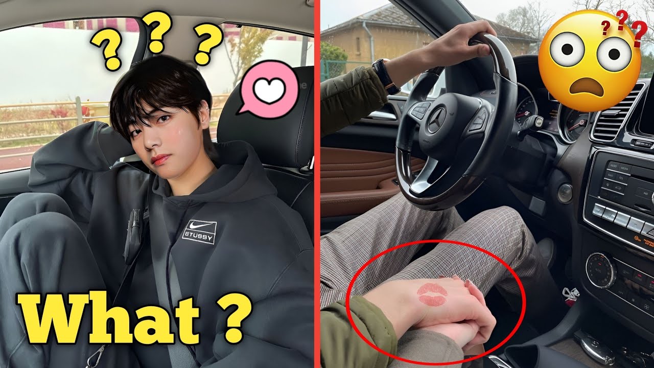 BTS Taehyung Drives New Car (Driving Moments)