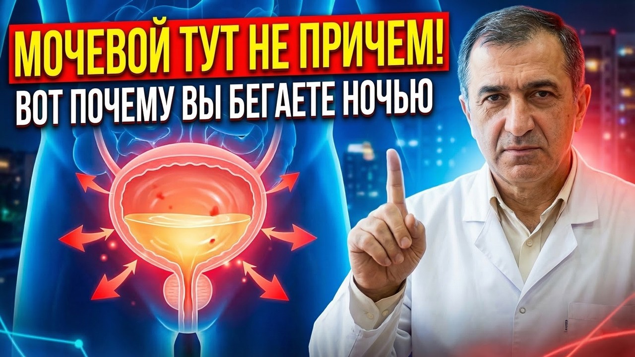 МОЧЕВОЙ СКАЖЕТ ВАМ СПАСИБО! Наконец перестанете бегать по ночам. Всего лишь делайте ЭТО!