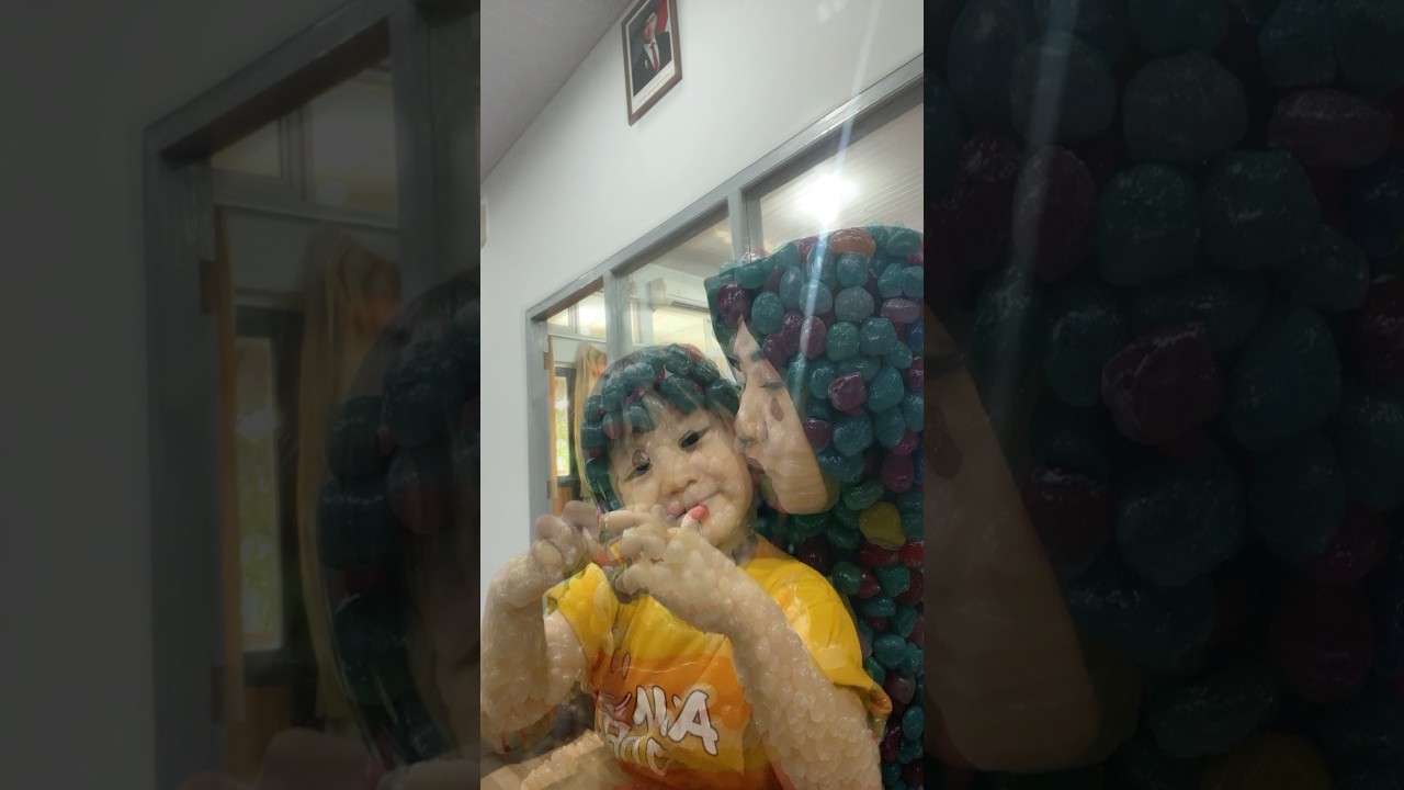Bunda dedek nayla jadi permen 