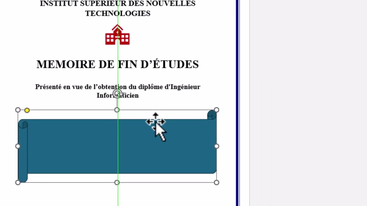 Comment créer une page de garde professionnelle pour ton mémoire dans Word – Tutoriel pas à pas