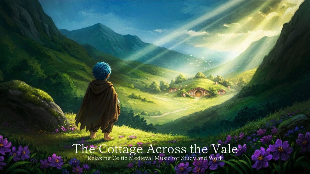 Relaxing Celtic Medieval Music for Study & Work | The Cottage Across the Vale
