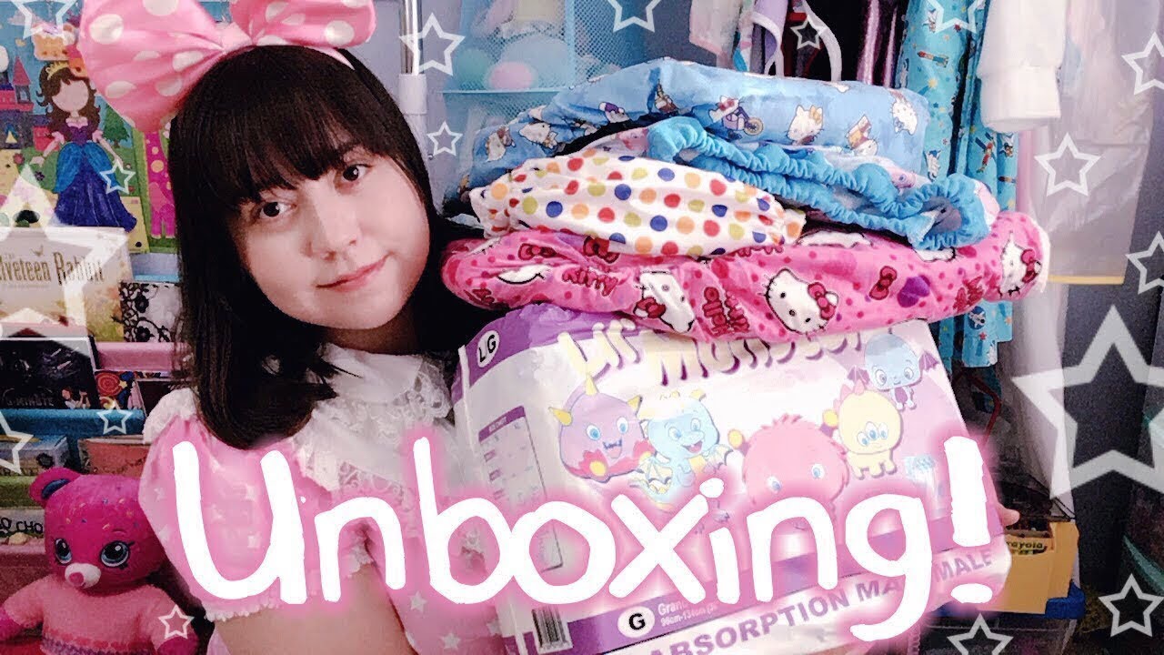 Unboxing Cute ABDL Gear Haul From Rearz! &hearts; (Lil' Monsters, Cloth Diapeys & More)