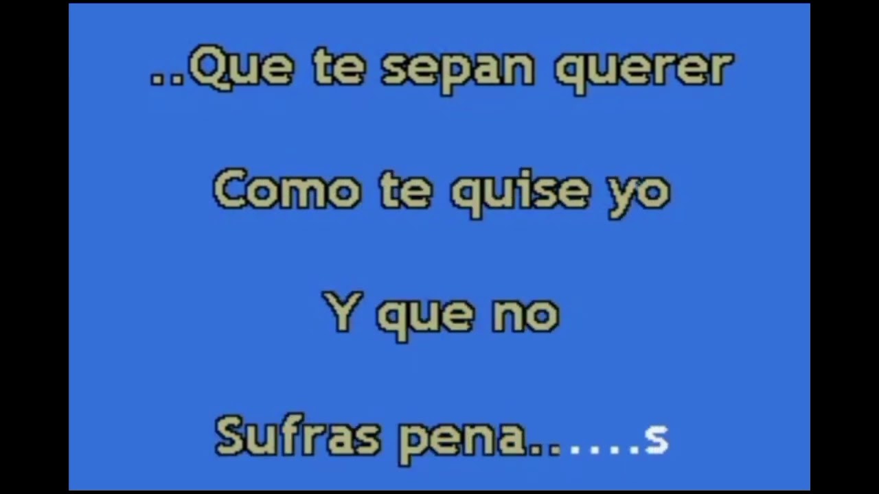 Karaoke - Los tigres del norte - Cuestión olvidada