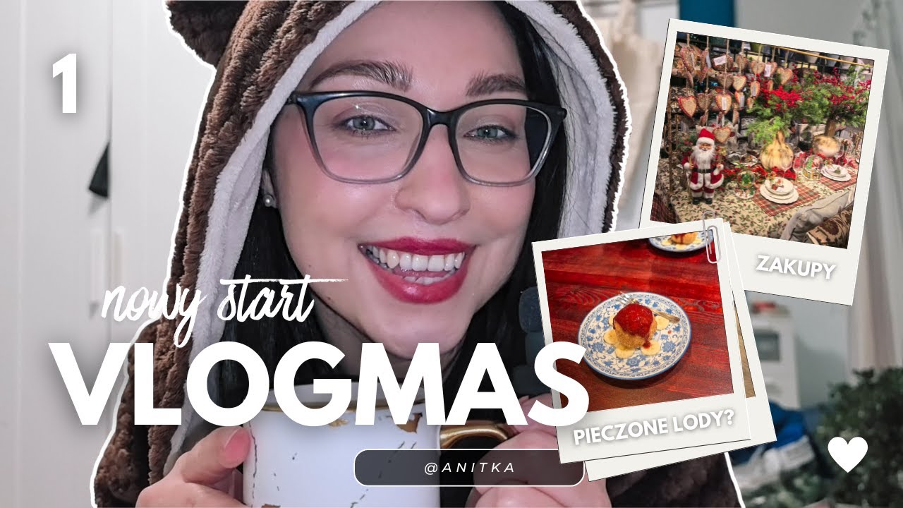 VLOGMAS 2025 | dzień 1 zakupy, mini haul i ciekawe pyszności