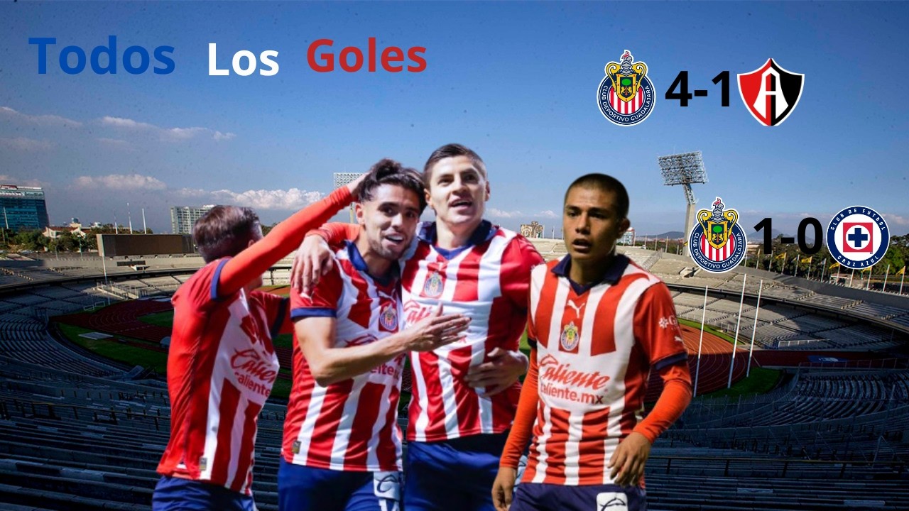 Todos los goles de Chivas en el apertura 2023