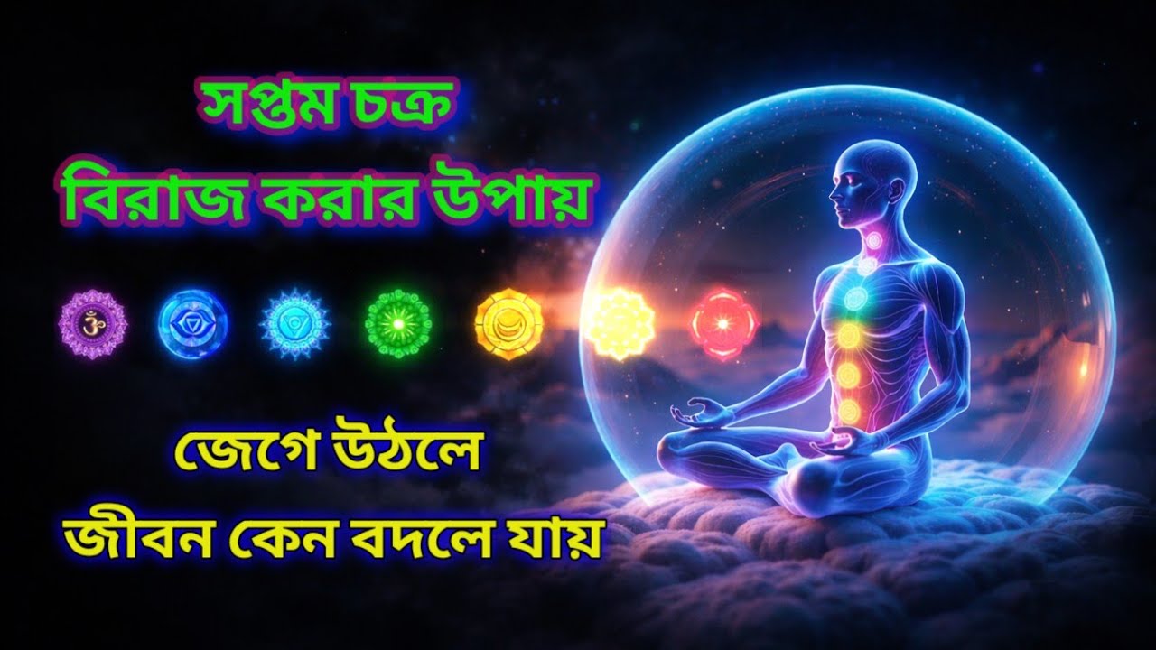সপ্তম চক্রে বিরাজ করার উপায় | সহস্রার চক্র সক্রিয় হলে কী হয় | Bengali Spiritual