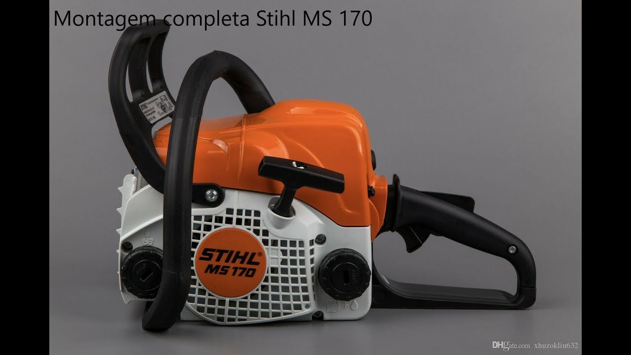 Montando motor da MS 170 STIHL, sem complicações...